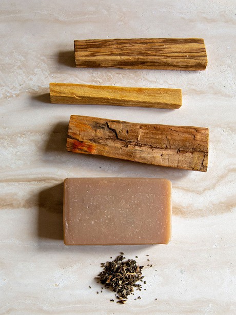 3 pack sandalwood and patchouli soap from Fifth Origins