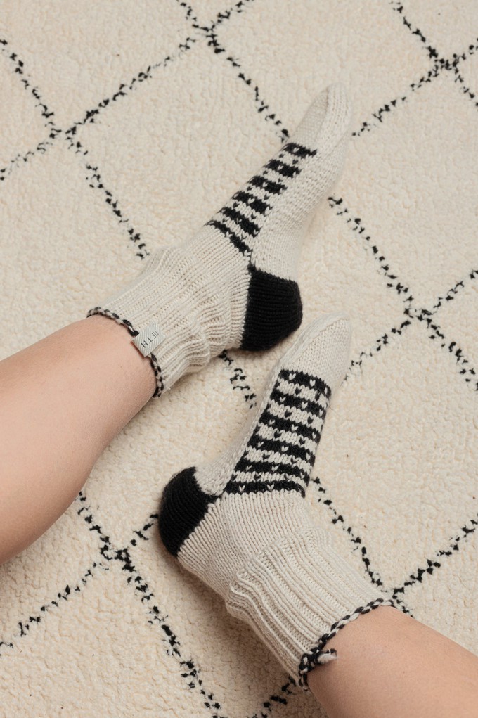 soft wool love socks from Fifth Origins