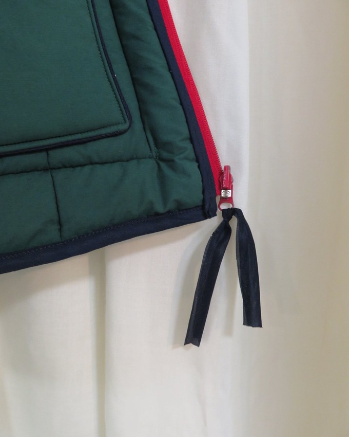 Our "LISA'S STRIPES"  Reversible Blanket Made COAT - M/L from Fitolojio Workshop