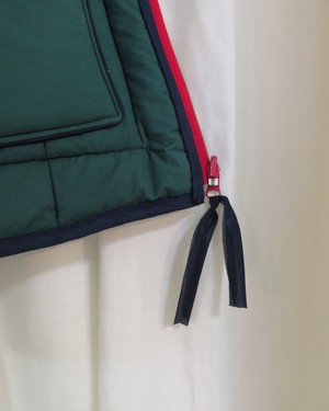 Our "LISA'S STRIPES"  Reversible Blanket Made COAT - M/L from Fitolojio Workshop