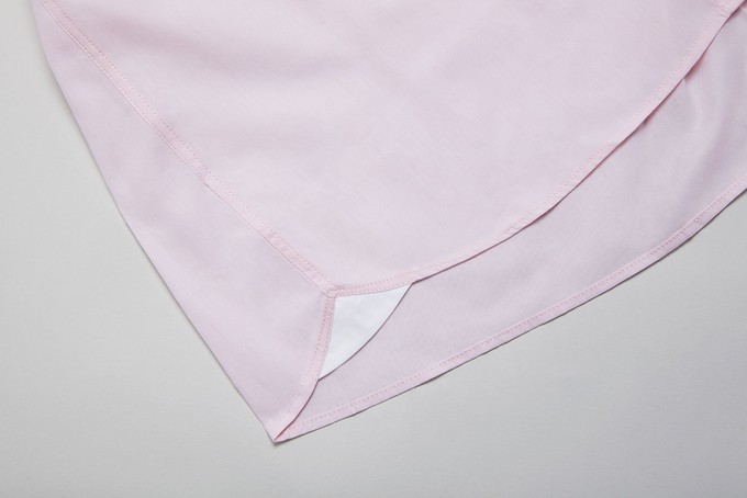 Salmon Pink Cotton Shirt for Men from Fleet London