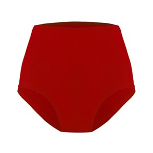 Organic hight waist knickers Lille red hot chili from Frija Omina
