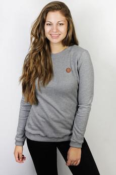 Organic jumper "Uno", tinged in grey via Frija Omina