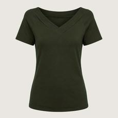 Organic t-shirt Due forest (green) via Frija Omina