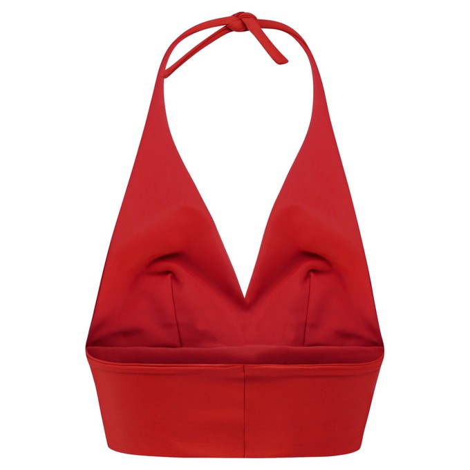 Recycling bikini top "Fjordella" red from Frija Omina