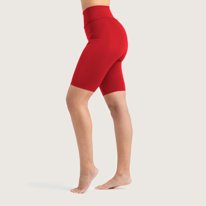 Recycling Short Tights red from Frija Omina
