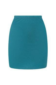 Organic skirt Snoba, teal via Frija Omina