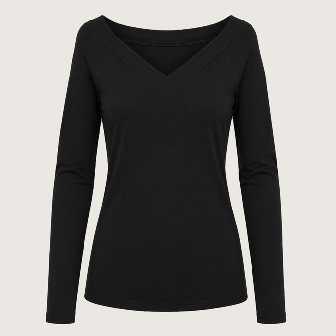 Longsleeve Due sort from Frija Omina