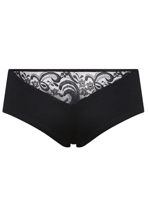 Bio hipster panties "Jondel", black / black lace from Frija Omina