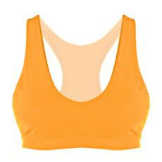 Recycling bikini top Ijoris mango (yellow) via Frija Omina
