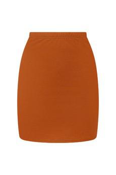 Organic skirt Snoba, rust via Frija Omina