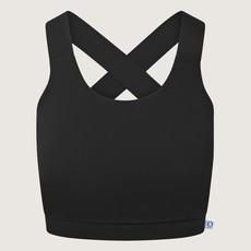Recycling bikini top Strongly black via Frija Omina