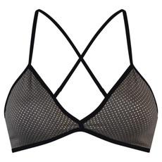 Bio bra fairy dust graphite (black) via Frija Omina