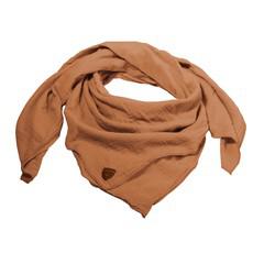 Musselin-Cloth/ Mull-Bandanna Skarna caramel (brown) via Frija Omina