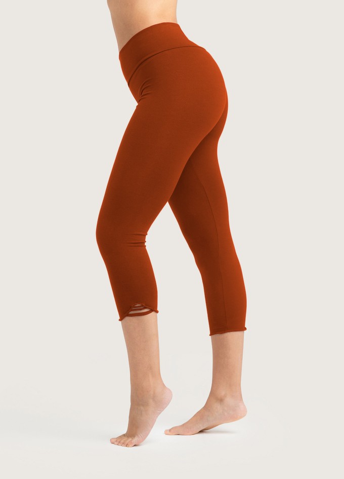 Bio Capri Leggings Feel rust from Frija Omina