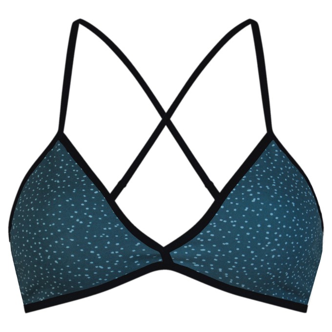 Bio bra Sky blue from Frija Omina
