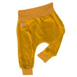 Mitwachsende Bio Nickihose Hygge mini, senf (gelb) from Frija Omina