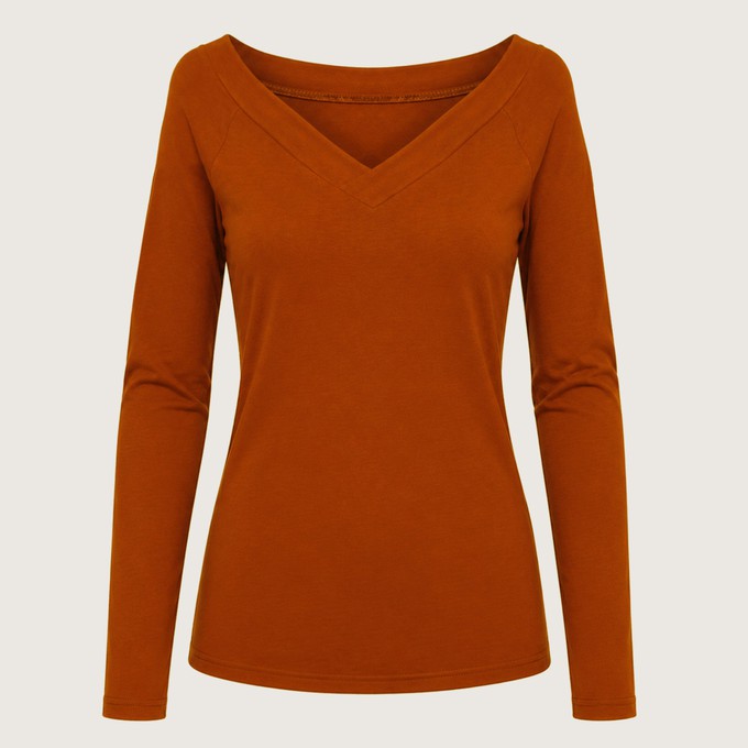 Longsleeve Due rust (orange) from Frija Omina