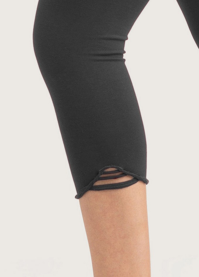Bio Capri Leggings Feel dark grey from Frija Omina