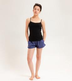 Organic women’s shorts Smilla, dark blue from Frija Omina