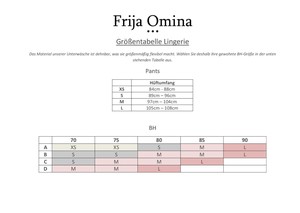 Set: Bio bra + hipster panties, smaragd from Frija Omina