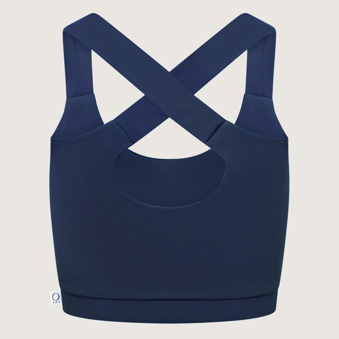 Recycling bikini top Strongly indico (blue) from Frija Omina