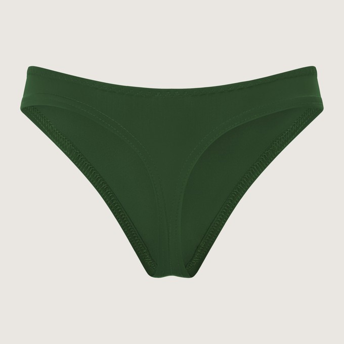 Recycling swim g-string olive (green) from Frija Omina