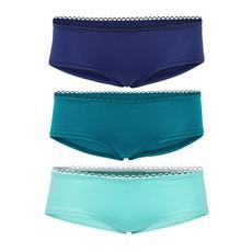 Hipster panties set of elements: Water - teal, mint, blue via Frija Omina