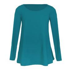 Organic tunic Afra, teal (blue) via Frija Omina
