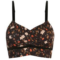 Organic bustier Yoga fleur noir (black) from Frija Omina