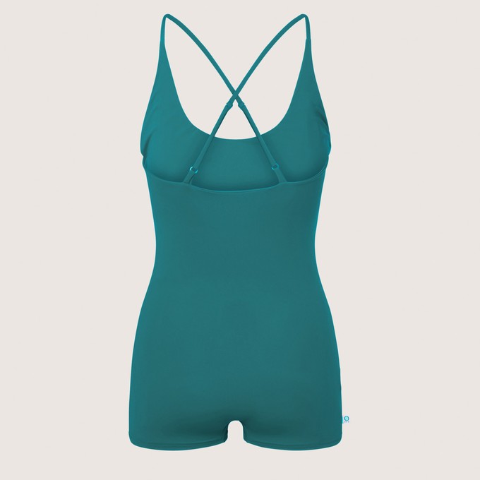Recycling swimsuit Lyna smaragd (green) from Frija Omina