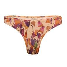 Organic thong Pur Ginko sand (yellow) via Frija Omina