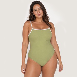 Swimsuit Riffl matcha (green) from Frija Omina