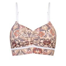 Organic bustier Yoga desert bloom (yellow) via Frija Omina