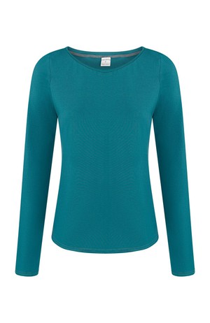 Organic long sleeve Ubu, teal from Frija Omina