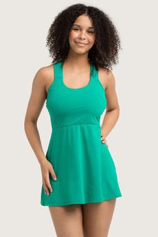 Recycling swim dress / Tankini Mare botanico via Frija Omina