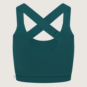 Recycling bikini top Strongly smaragd (green) from Frija Omina