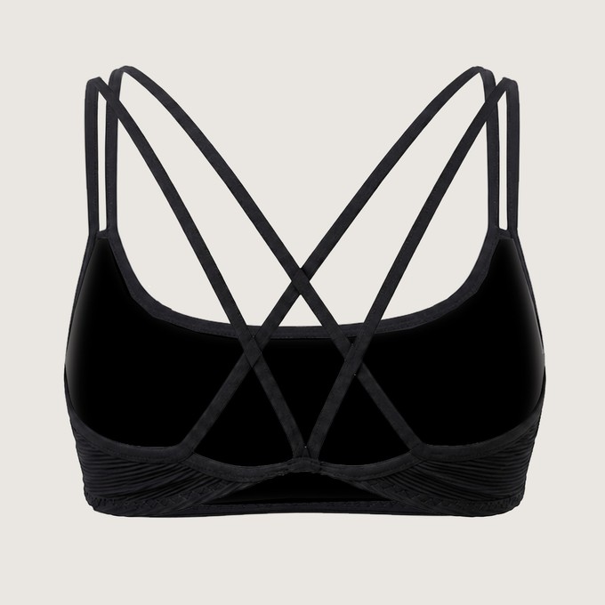 Bikini-Top Riffl-Havn black from Frija Omina