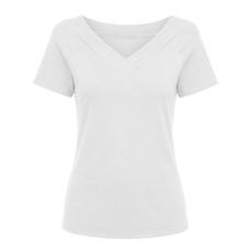 Organic t-shirt Due white via Frija Omina