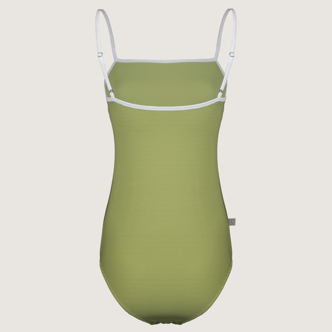 Swimsuit Riffl matcha (green) from Frija Omina