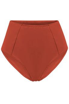 Recycling bikini panties Lorehigh, rust from Frija Omina
