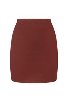 Organic skirt Snoba, aubergine via Frija Omina