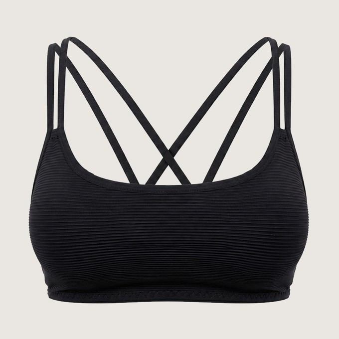 Bikini-Top Riffl-Havn black from Frija Omina