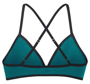 Bio bra, teal from Frija Omina