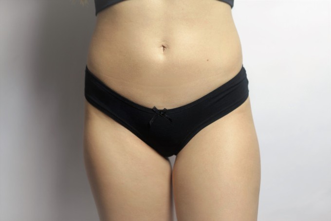 Bio hipster panties "Jondel", black / black lace from Frija Omina