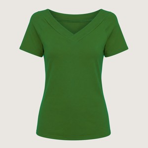 Organic t-shirt Due verde (green) from Frija Omina
