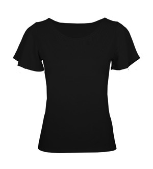 Organic t-shirt Vinge black from Frija Omina