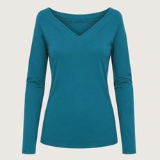 Longsleeve Due teal (blue) via Frija Omina