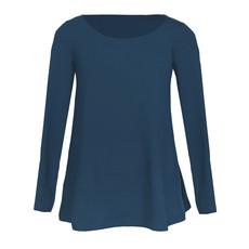 Organic tunic Afra, indico (blue) via Frija Omina