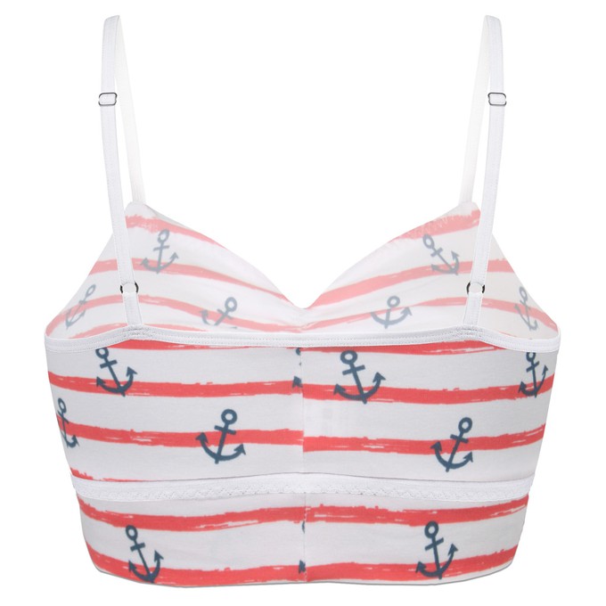 Organic bustier Yoga Baltc (white) from Frija Omina